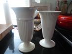 3 Wedgwood Edme + Windsor  trompet vazen 20-22 cm, Overige kleuren, Aardewerk of Porselein, Ophalen of Verzenden, Zo goed als nieuw