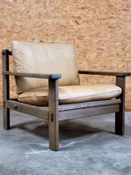 Vintage Brutalist fauteuil uit 1960, Huis en Inrichting, Fauteuils, Ophalen, Gebruikt, Brutalist, Vintage design, Mid Century Modern