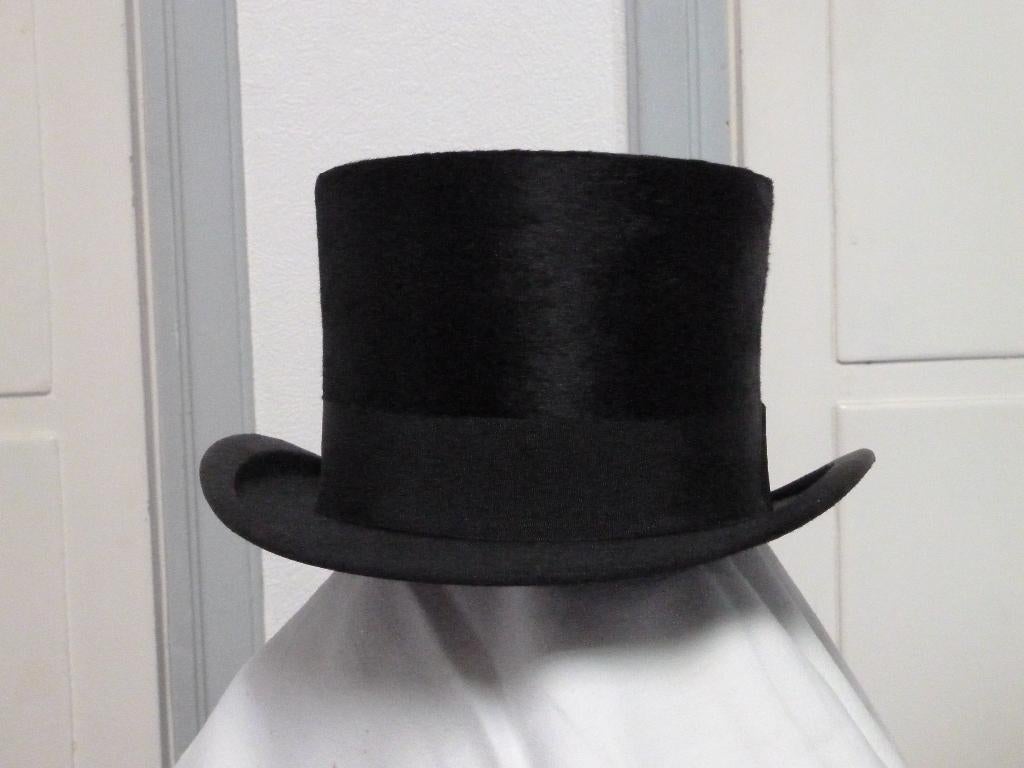 hoge hoed, Antiek en Kunst, Ophalen, Heren