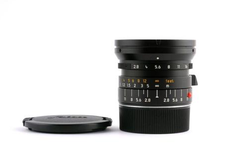 Leica 21mm 2.8 elmarit m asph NieuwStaat  1 Jaar Garantie, Audio, Tv en Foto, Fotografie | Lenzen en Objectieven, Zo goed als nieuw