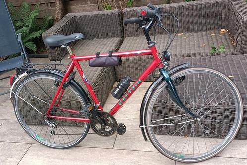 Kaptein herenfiets type Shark, Fietsen en Brommers, Fietsen | Heren | Sportfietsen en Toerfietsen, Gebruikt, Overige merken, 10 tot 15 versnellingen