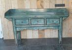 Chinese sidetable, br 165 cm, Ophalen, Zo goed als nieuw, 25 tot 50 cm, Rechthoekig
