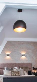 Hanglamp Zwart/Goud Light & Living, Ophalen, Nieuw, Metaal, Minder dan 50 cm