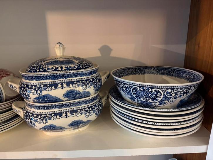 Prachtig Sphinx Maastricht servies Old England Cambridge, Antiek en Kunst, Antiek | Servies compleet, Ophalen