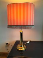 Tafellamp, lampvoet goud, Huis en Inrichting, Ophalen, Minder dan 50 cm