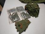 Camouflage net voor helm (helmovertrek) Frans leger, Ophalen of Verzenden, Landmacht, Nederland, Helm of Baret