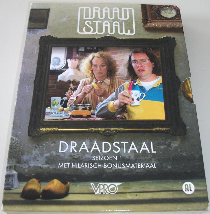 Dvd *** DRAADSTAAL *** 3-DVD Boxset Seizoen 1, Cd's en Dvd's, Dvd's | Cabaret en Sketches, Gebruikt, Tv-programma of Sketches