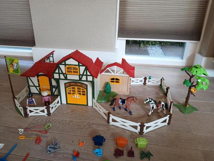 Playmobil Country Paardrijclub - 6926, Kinderen en Baby's, Speelgoed | Playmobil, Zo goed als nieuw, Complete set, Ophalen of Verzenden