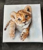 Unieke canvas schilderijtjes 20x20 - Babykamer decoratie, Huis en Inrichting, Woonaccessoires | Schilderijen, Tekeningen en Foto's