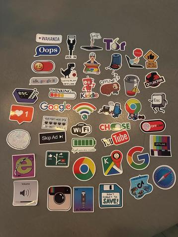 Internet Stickers - Leuke Plakplaatjes! beschikbaar voor biedingen