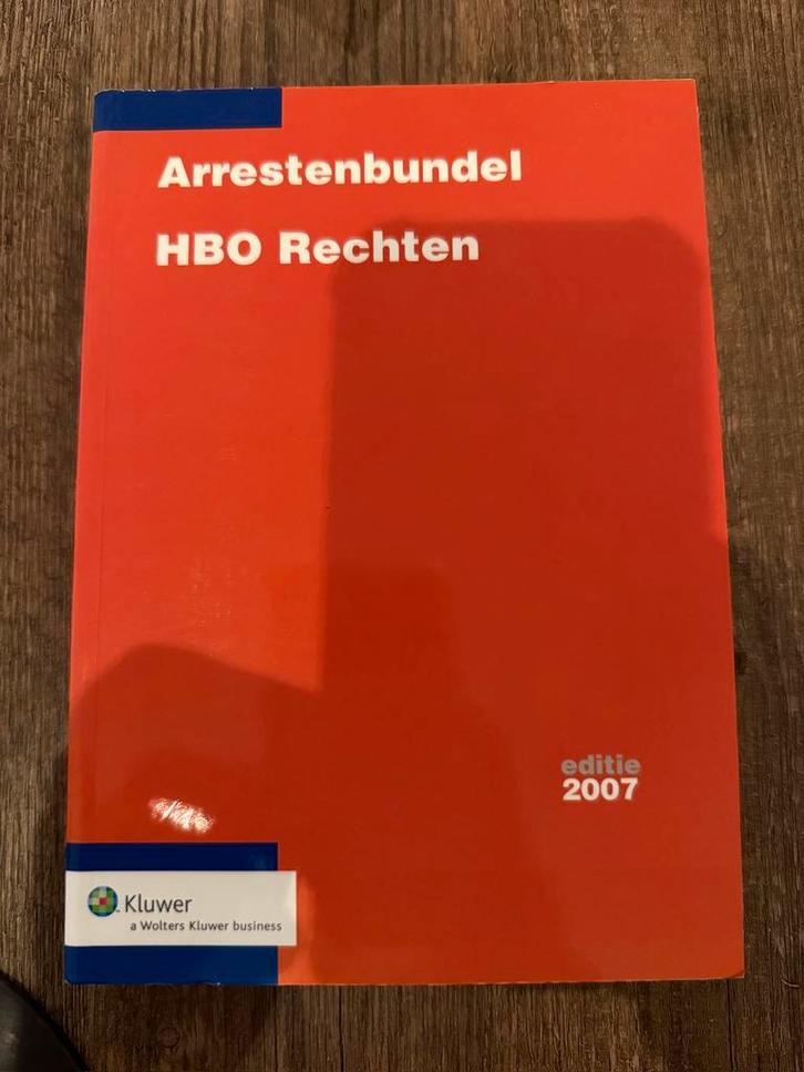 Arrestenbundel Hbo rechten 2007, Boeken, Wetenschap, Zo goed als nieuw, Sociale wetenschap, Ophalen of Verzenden