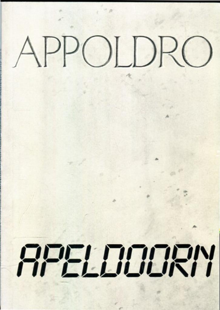 Appoldro - Apeldoorn, Boeken, Geschiedenis | Stad en Regio, Zo goed als nieuw, 20e eeuw of later, Ophalen of Verzenden