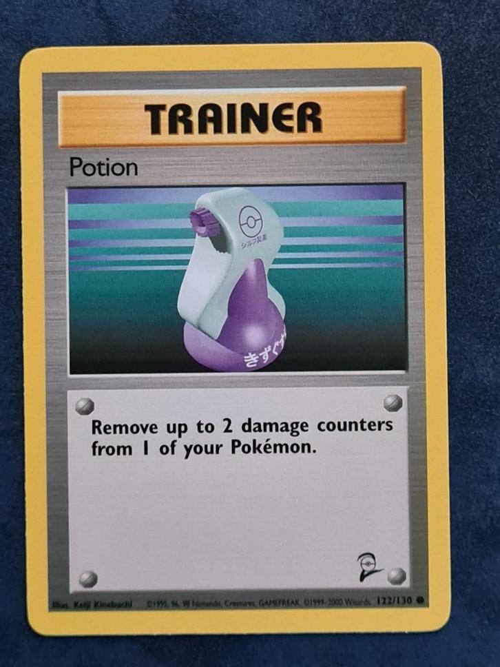 Pokemon Base Set 2 122 Potion, Hobby en Vrije tijd, Verzamelkaartspellen | Pokémon, Nieuw, Losse kaart, Ophalen of Verzenden