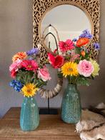Bloemen in vazem Luxe Zijden bloemen Zijde 2x Sale 100,00, Ophalen of Verzenden, Nieuw