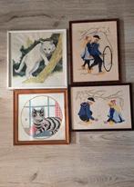 Geborduurd schilderijen, Ophalen of Verzenden