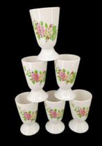 2160 Brocante franse mokken bekers koffiebekers melkbekers, Antiek en Kunst, Ophalen of Verzenden