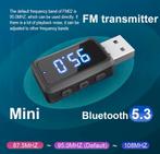 Mini Bluetooth FM transmitter USB – handsfree bellen, Ophalen of Verzenden, Nieuw