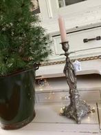 Brocante kandelaar, Ophalen of Verzenden