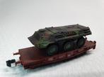 Roco Wagon met Militair Voertuig - Verlijmd, Ophalen of Verzenden, Gebruikt, Wagon, Roco