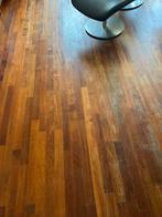 Te koop massief hard houten merbauvloer 35m2 en 18m2, Huis en Inrichting, Gebruikt, 25 tot 50 m², Merbau parket, Ophalen