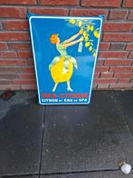 Spa emaille bord, Verzamelen, Merken en Reclamevoorwerpen, Ophalen of Verzenden, Zo goed als nieuw, Reclamebord
