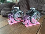 Barbie rolstoel met rijplaat, Jongen of Meisje, Ophalen of Verzenden, Zo goed als nieuw
