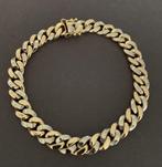 Massief Gouden Armband Model:Gourmet Bicolor 44,35 Gram 14K, Sieraden, Tassen en Uiterlijk, Armbanden, Ophalen, Zo goed als nieuw