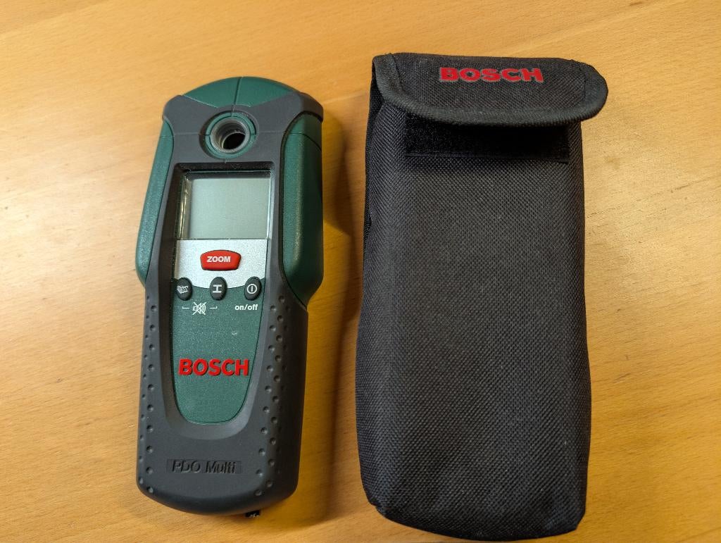 Bosch PDO Multi detector, Doe-het-zelf en Verbouw, Meetapparatuur, Ophalen of Verzenden, Zo goed als nieuw, Overige meters