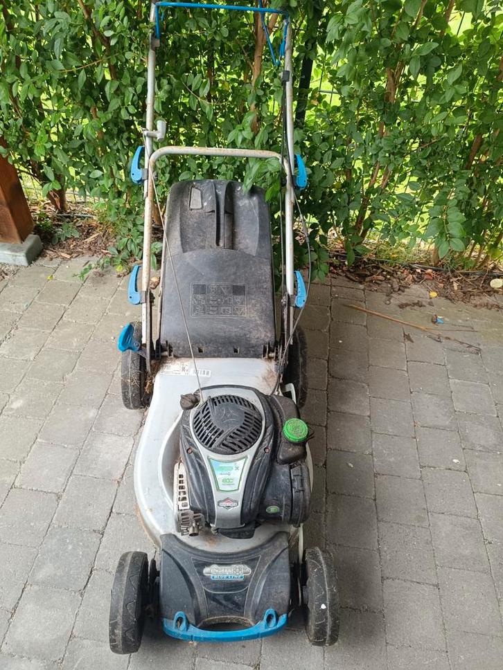 Gardol Blue Line 46 Benzine Grasmaaier, Tuin en Terras, Grasmaaiers, Gebruikt, Benzine-grasmaaier, 40 t/m 49 cm, Cirkelmaaier