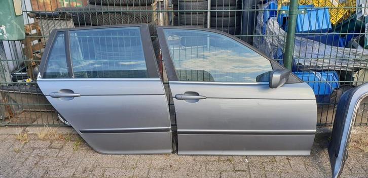 BMW 3SERIE E46 STATION PORTIEREN RV+RA BJ 2002 2004, Auto-onderdelen, Carrosserie en Plaatwerk, Deur, Gebruikt, Ophalen of Verzenden