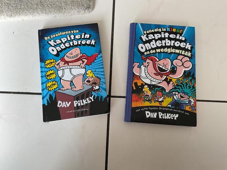 Dav Pilkey - Kapitein Onderbroek en de wedgiewraak, Boeken, Kinderboeken | Jeugd | onder 10 jaar, Zo goed als nieuw, Fictie algemeen
