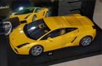 1:18 LAMBORGHINI GALLARDO 2003 giallo Autoart 74571 WRH, Hobby en Vrije tijd, Modelauto's | 1:18, Verzenden, Zo goed als nieuw