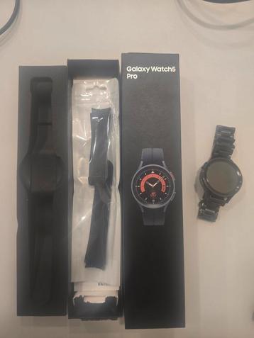 Smartwatch Samsung Galaxy Watch5 Pro. Zo goed als Nieuw! beschikbaar voor biedingen