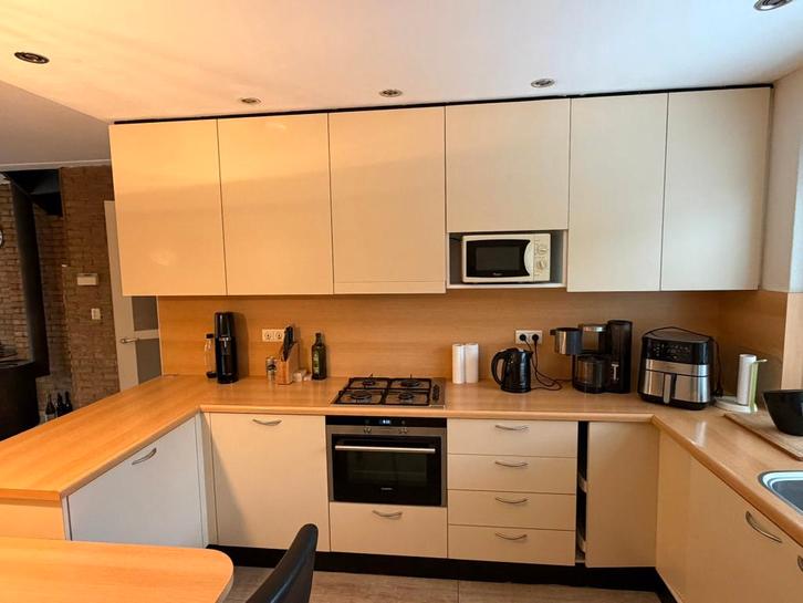 Nette complete keuken, Siemens apparatuur. Nog te demonteren, Huis en Inrichting, Keuken | Complete keukens, Gebruikt, U-keuken