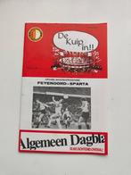 Feyenoord - Sparta Programma 21-4-1984 Johan Cruijff, Verzenden, Zo goed als nieuw, Feyenoord, Overige typen