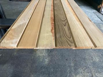 Western Red Cedar-rabatdelen-channelsiding–geveldelen-onbeha beschikbaar voor biedingen