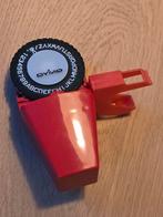 Vintage Retro kleine rode dymo labelmachine uit de jaren 60., Ophalen of Verzenden