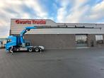 Volvo FH 540 6X4 + FASSI F545RA.2.28 KRAAN/KRAN/CRANE/GRUA, Auto's, Automaat, Euro 6, Blauw, Bedrijf