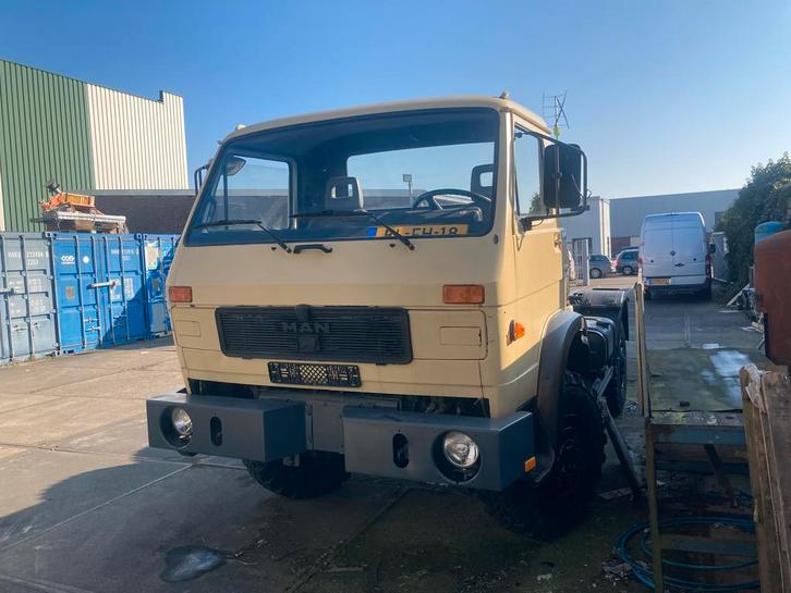 MAN FAE 8.150 4x4  camper?, Auto's, Vrachtwagens, Particulier, 4x4, MAN, Diesel, Handgeschakeld, Vierwielaandrijving, Ophalen