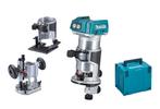 Makita DRT50ZJX2 Multifunctionele Frees, Ophalen, Zo goed als nieuw, Accu, Bovenfrees