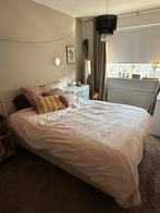 Boxspring 140x200 - Zo goed als nieuw!, Huis en Inrichting, Ophalen, Beige, 140 cm, Zo goed als nieuw