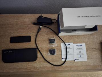 WAVLINK USB 3.0 UG49DK1 Docking Station 13-in-1 beschikbaar voor biedingen