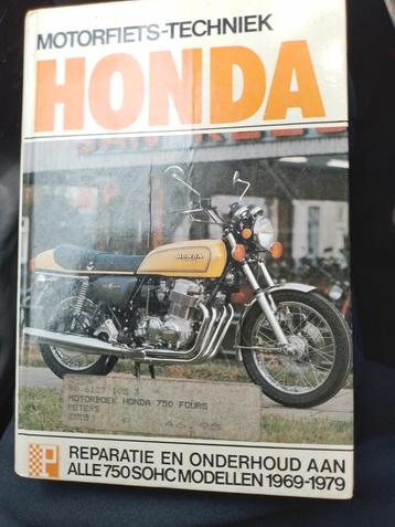 Honda CB750 Reparatie & Onderhoud Boek beschikbaar voor biedingen