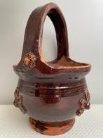 19e eeuwse Toscaanse terracotta warmer, Ophalen of Verzenden