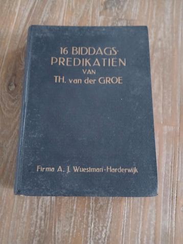 16 biddag predikaten van TH van der Groe  beschikbaar voor biedingen