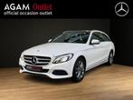 Mercedes-Benz C-Klasse Estate 180 Business Solution Panorama, Auto's, Automaat, 12 maanden, Achterwielaandrijving, Wit
