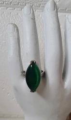 Vintage/Ring/Ringen/Edelstenen/Onyx, Antiek en Kunst, Ophalen of Verzenden