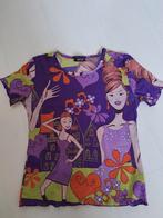 Vintage voile chiffon top 36 Vernal Paris,+adv geisha enz, Ophalen of Verzenden, Zo goed als nieuw, Maat 36 (S), Groen