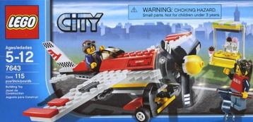Lego City 7643 – Air Show Plane beschikbaar voor biedingen
