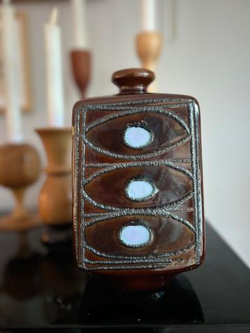 Supermooie vintage vaas fat lava Strehla Keramik, beschikbaar voor biedingen